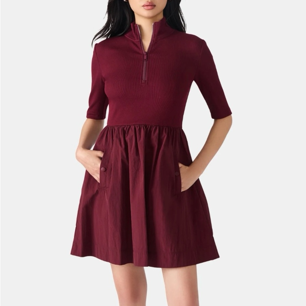 Steve Madden Burgundy Mini Dress